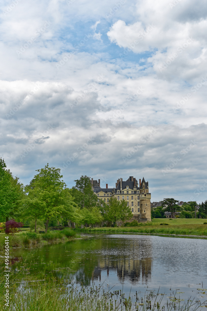 Frankreich - Brissac-Quincé - Schloss Brissac - Parkanlage Frankreich - Brissac-Quincé - Schloss Brissac - Parkanlage