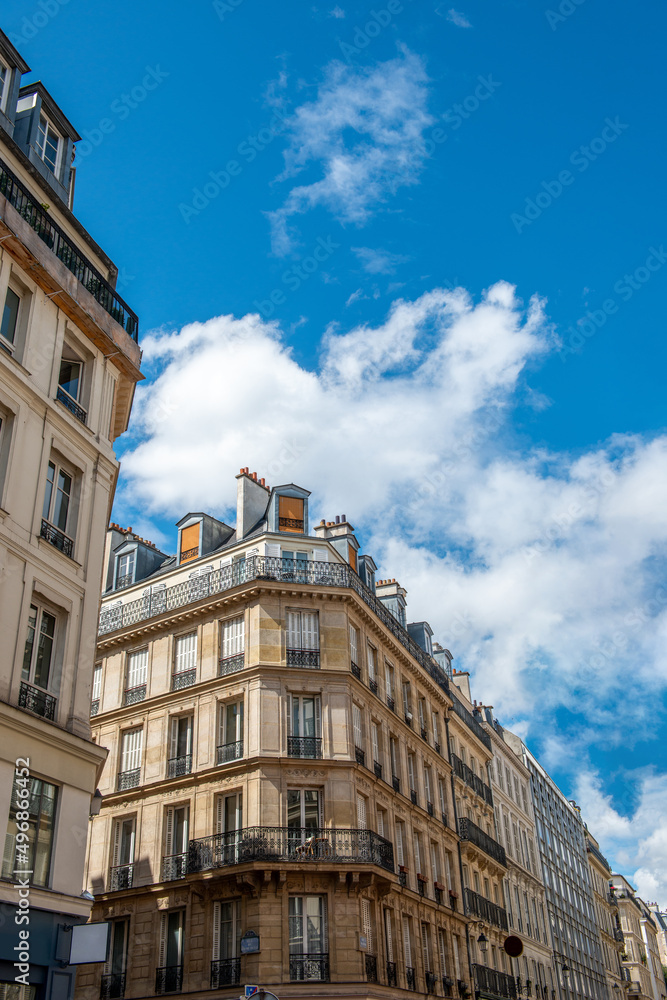 Fototapeta premium Parisian facades