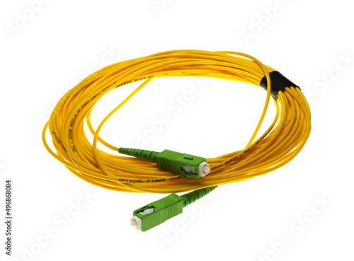 Photos Single mode simplex SC-APC to SC-APC fiber optic patch cable for FTTH systems