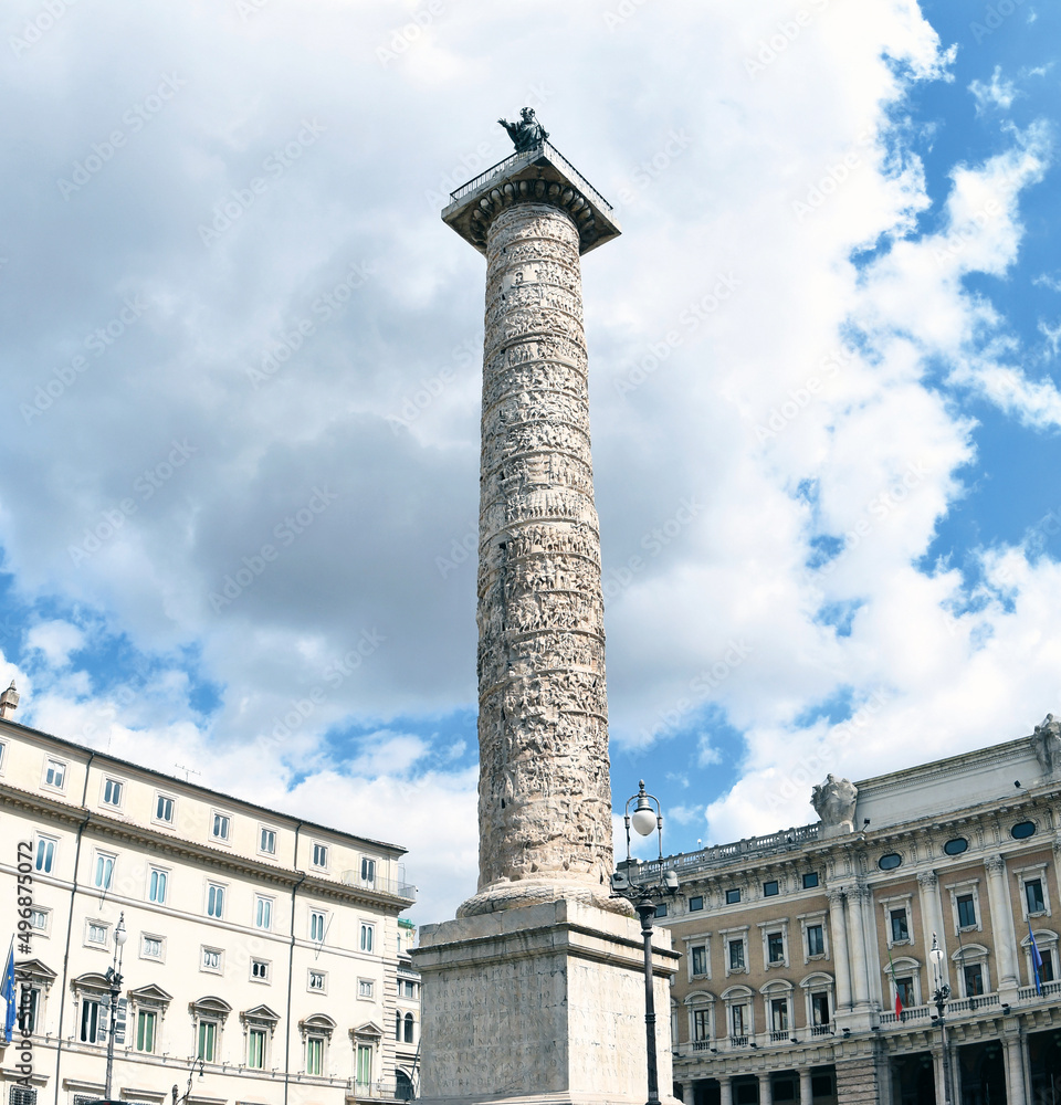 Column of Marcus Aurelius (Antonine), Rome, Italy