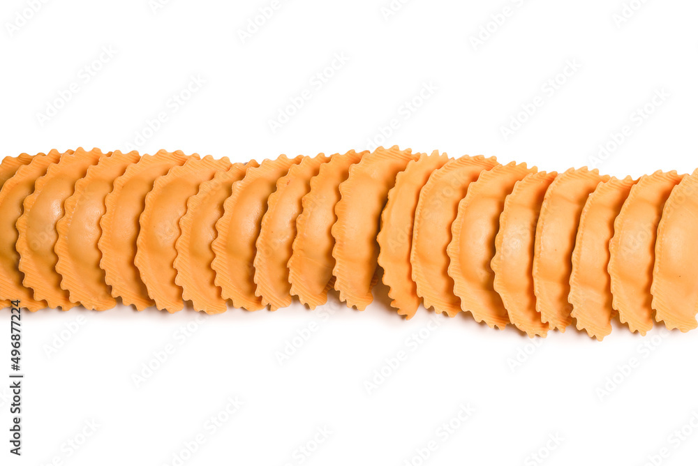 Raw ravioli as background. Healthy italian food. Raw ravioli as background. Healthy italian food.