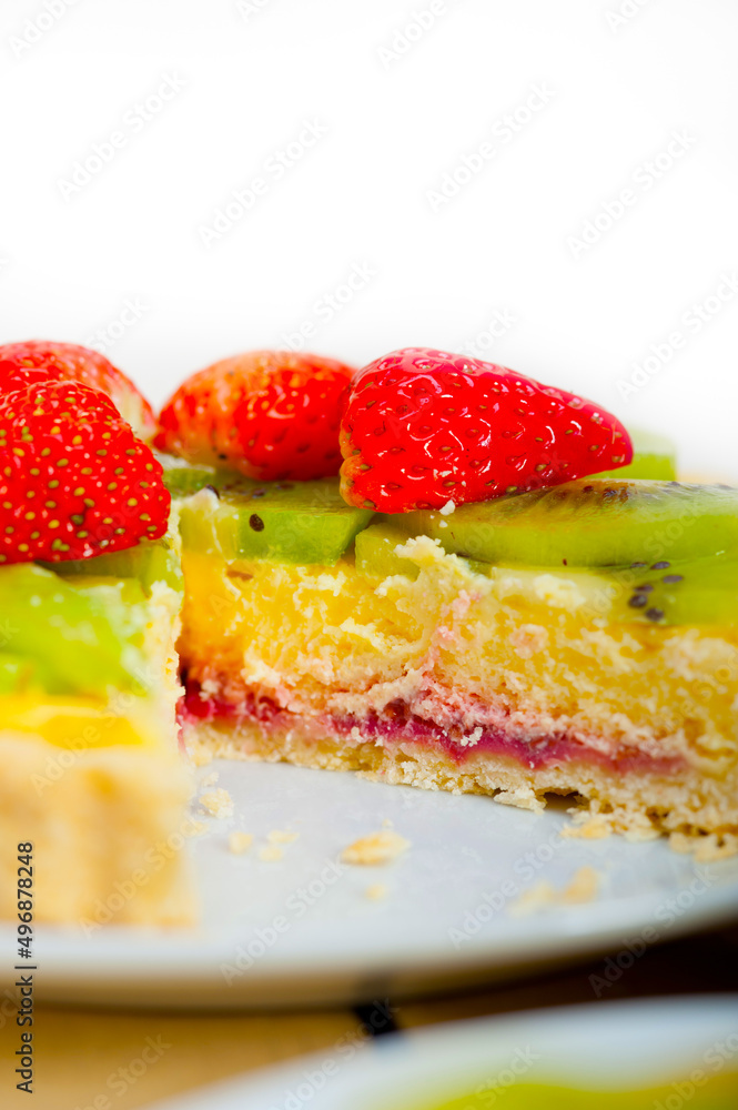 kiwi and strawberry pie tart kiwi and strawberry pie tart