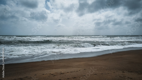 storm on the beach © Marika