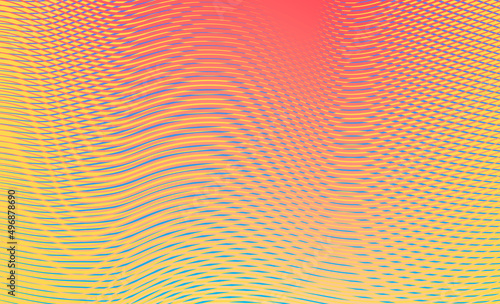 Abstract line pattern background.