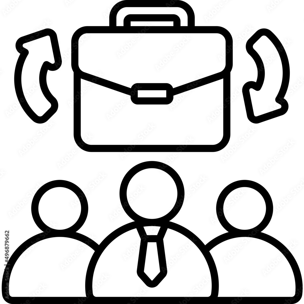 business outline icon business outline icon