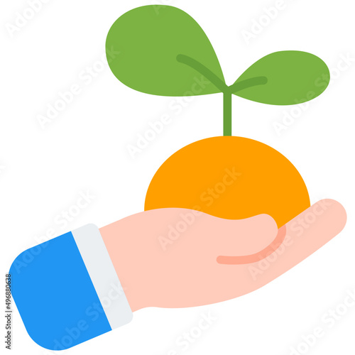 seed flat icon