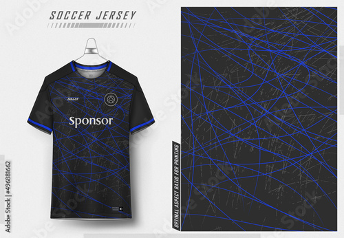 Soccer jersey design for sublimation 