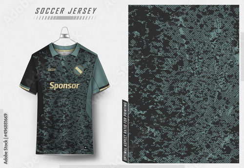 Soccer jersey design for sublimation 