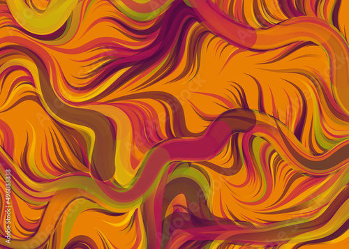 Abstract Perlin Noise Geometric Pattern generative computational art illustration