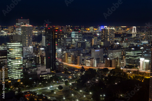 東京の夜景 © Hideaki Watanabe
