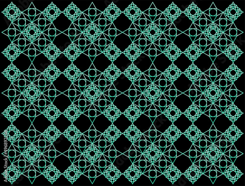 seamless abstract vector geometric background