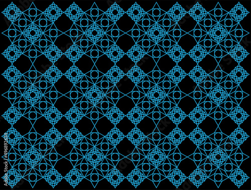 seamless abstract vector geometric background