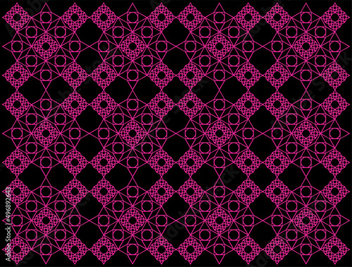 seamless abstract vector geometric background