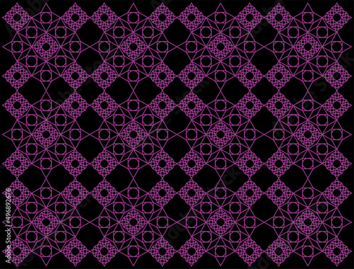 seamless abstract vector geometric background