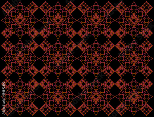 seamless abstract vector geometric background