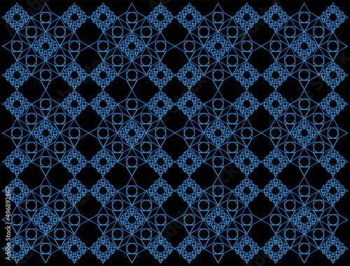 seamless abstract vector geometric background