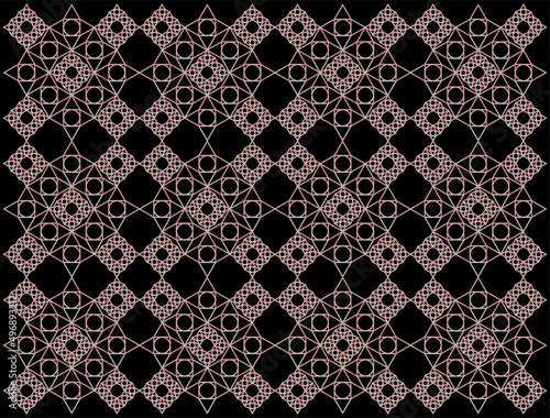 seamless abstract vector geometric background	