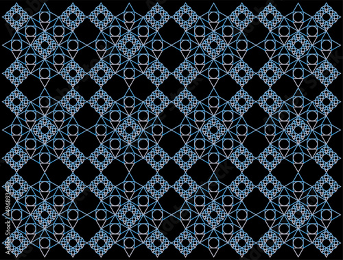 seamless abstract vector geometric background