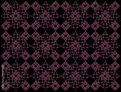 seamless abstract vector geometric background