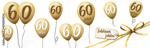 jubilee balloons 60 years