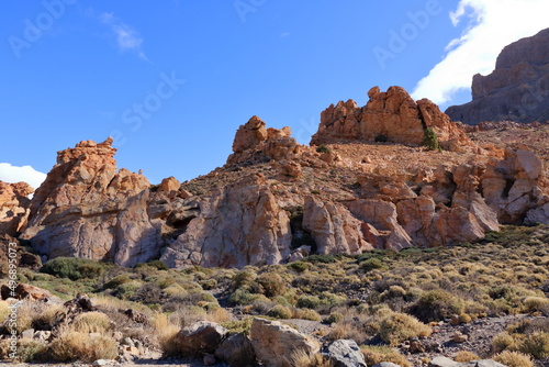 Teide National Park on Tenerife, with lava fields and the Teide volcano