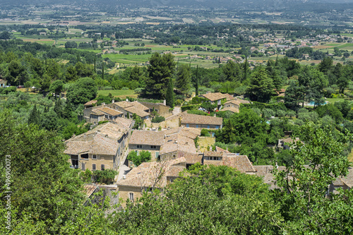 Medieval village of Oppede le Vieux, Vaucluse, Provence region, France photo