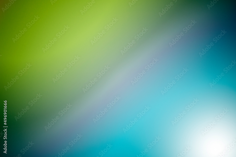 Blurred Background Green Mix  blue Abstract Multi Color Gradient Flowing
