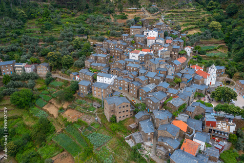 Panorama of Piodao village in Portugal photo