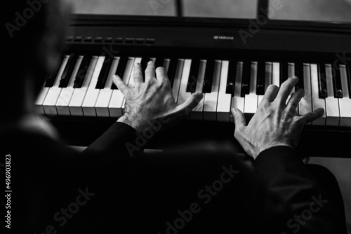 Canvas Print Piano