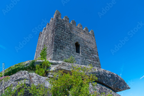 Schilderij op canvas Castle in Portuguese town Sortelha