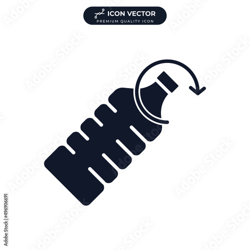 clean water icon symbol template for graphic and web design collection logo vector illustration