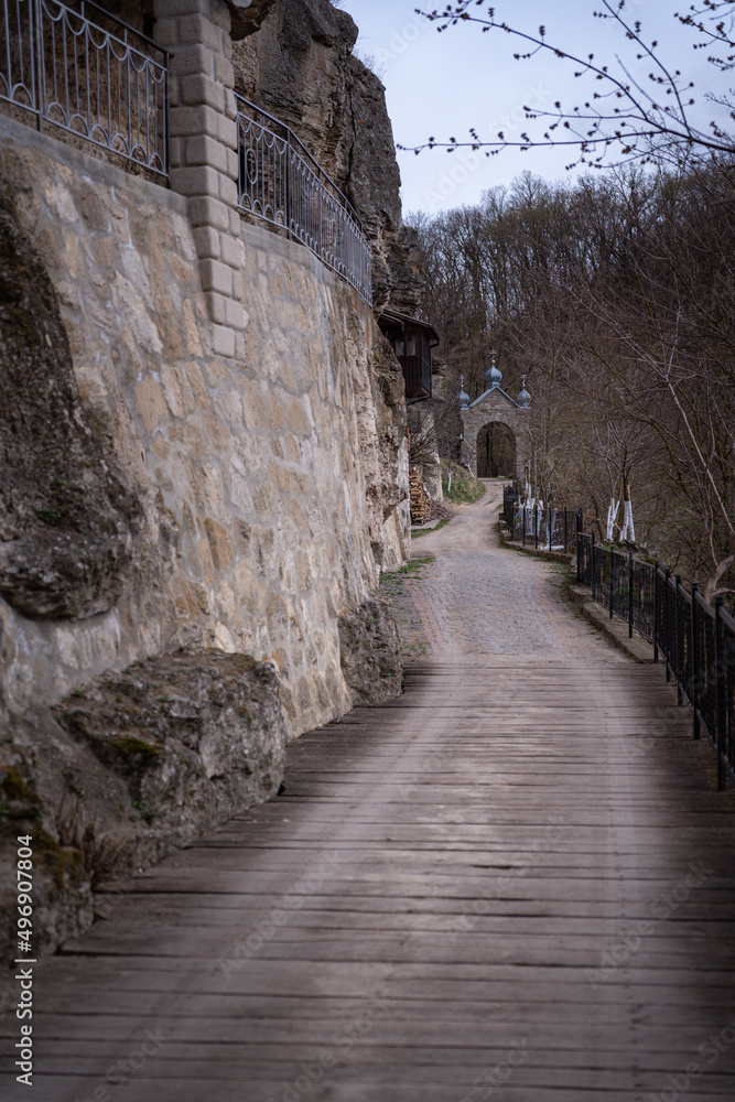 Halytsya Monastery near the Chernivtsi in Ukraine