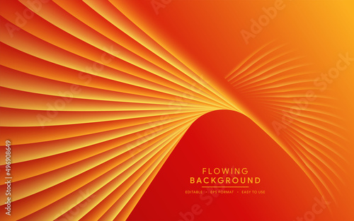 wave lines layer modern with flowing lighting background