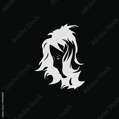 silhouette of a girl