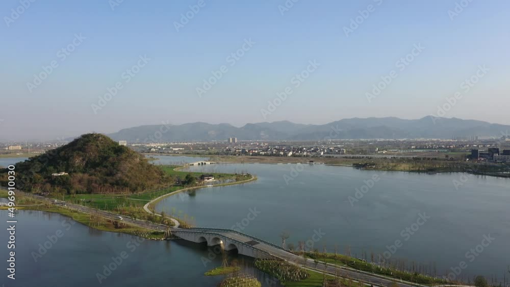 ctiy park in hangzhou china