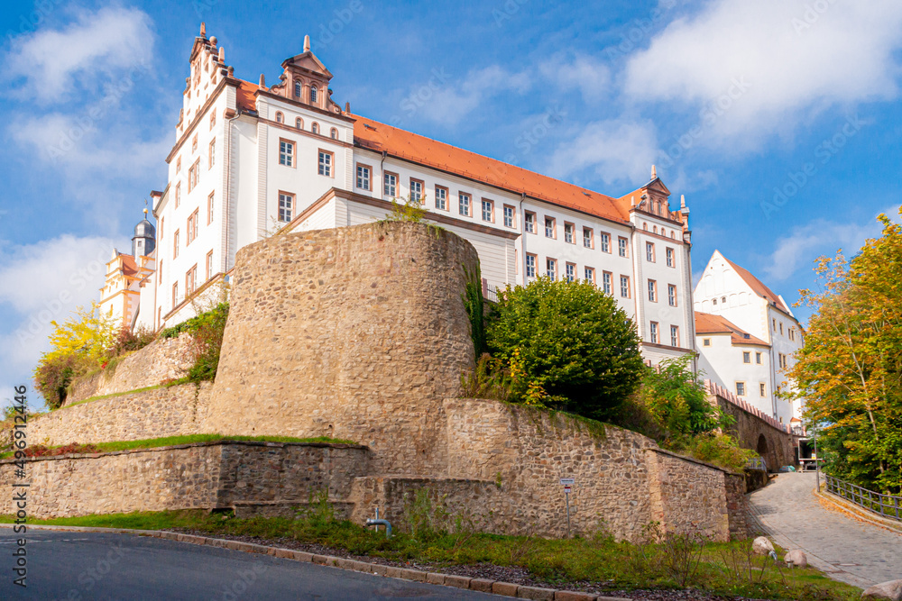 Colditz Castle Saxony in eastern Germany. obtained doubtful fame for being a prisoner-of-war camp during World War II.