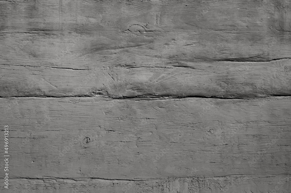 Fototapeta premium gray background. in the photo, an old gray concrete wall in close-up.