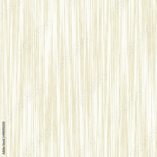 Seamless irregular zig zag bohemian stripes pattern for interior design, furniture, upholstery or other surface print. High quality vector illustration. Woven linen material with  earthy colored lines