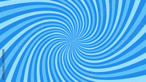 旋回する放射模様の背景