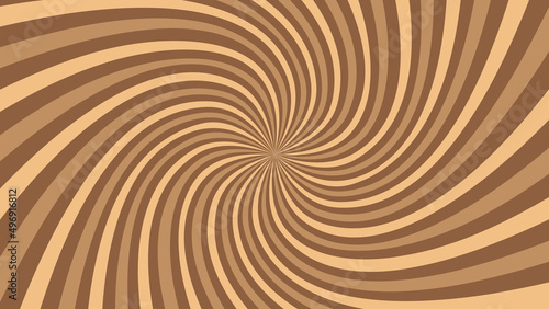 旋回する放射模様の背景