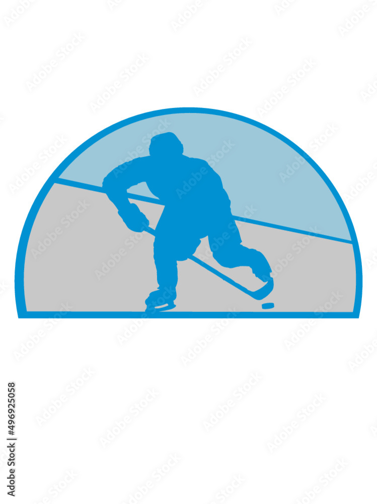 Obraz premium Logo Ice Hockey 