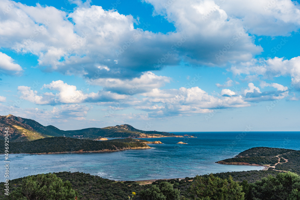 Wonderful overview of the famous coast of Sardinia