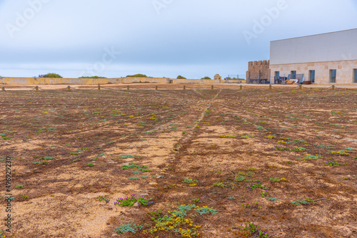 View of the fort in Sagres, Portugal