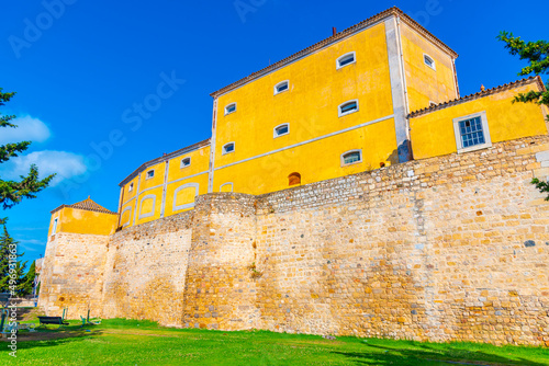 Castle in Portuguese town Faro