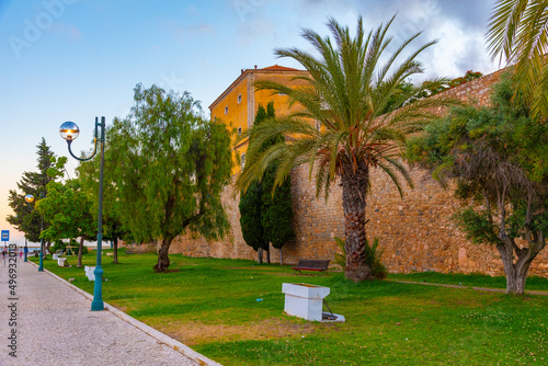 Castle in Portuguese town Faro