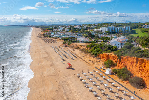 Praia de Vale do Lobo in Portugal