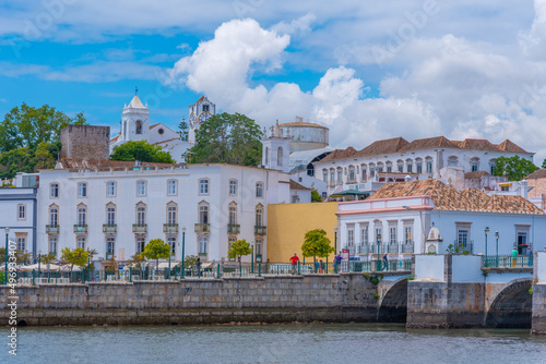 Panorama of Tavira town in Portugal