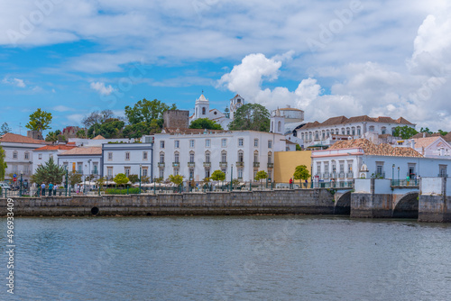 Panorama of Tavira town in Portugal