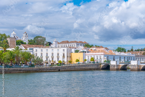 Panorama of Tavira town in Portugal