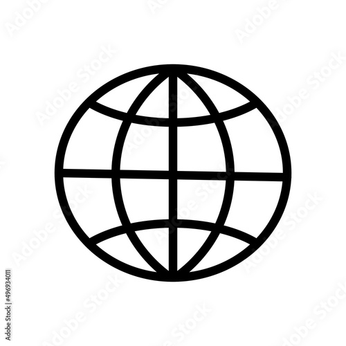 glob, Internet ikona